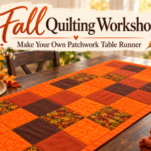 Table-runner Quilting Beginner Workshop